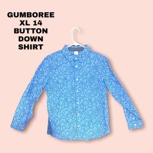 GUMBOREE BUTTON DOWN SHIRT XL 14